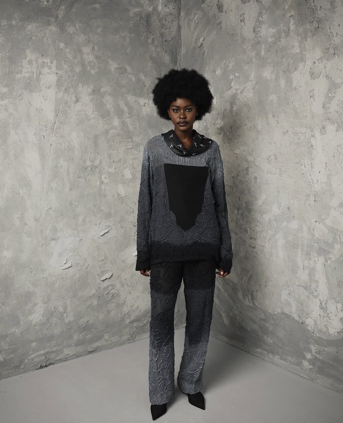 Emmy Kasbit — collection tissu Akwete texturé